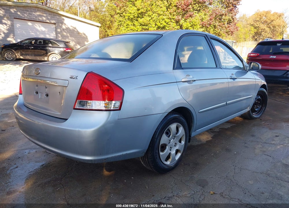 2007 KIA SPECTRA VIN: KNAFE121475394068