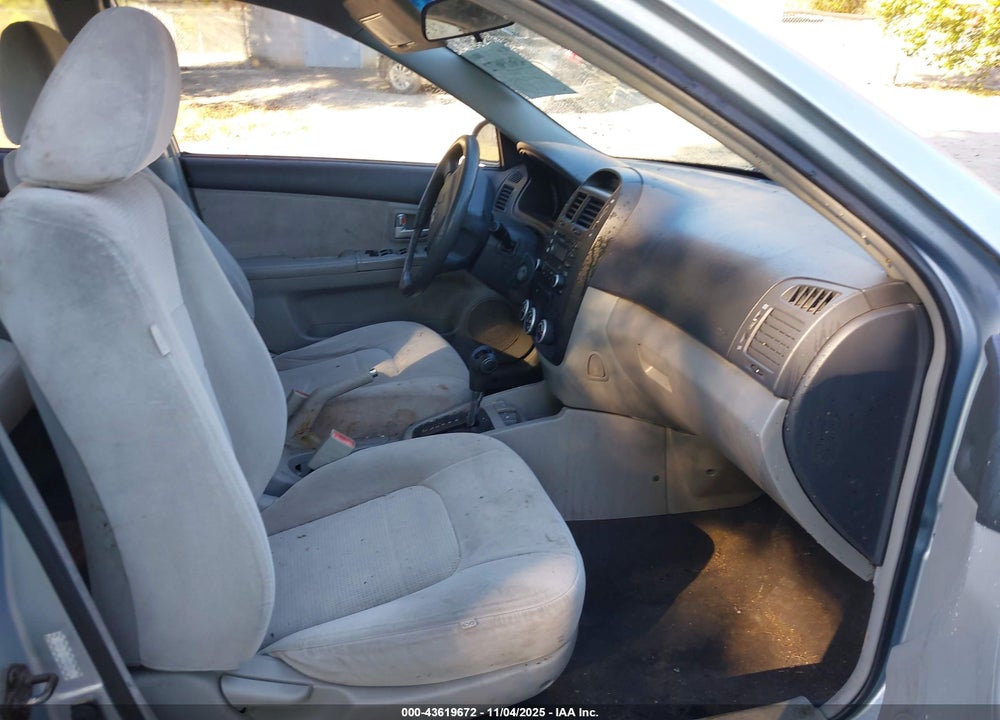 2007 KIA SPECTRA VIN: KNAFE121475394068