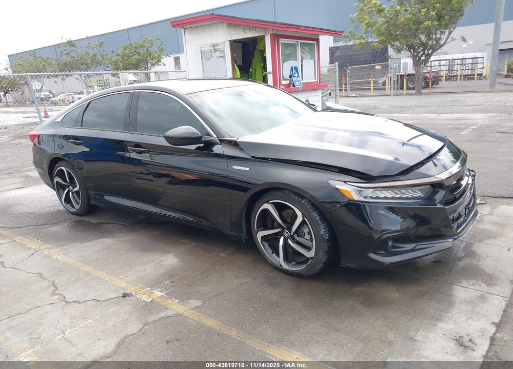 2022 HONDA ACCORD HYBRID SPORT VIN: 1HGCV3F22NA036302