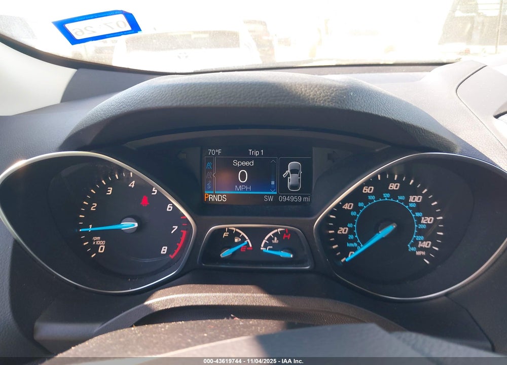 2016 FORD ESCAPE VIN: 1FMCU9GX5GUB02658