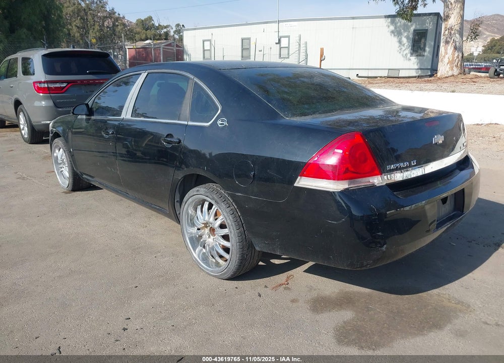 2008 CHEVROLET IMPALA LT VIN: 2G1WT55K581201863