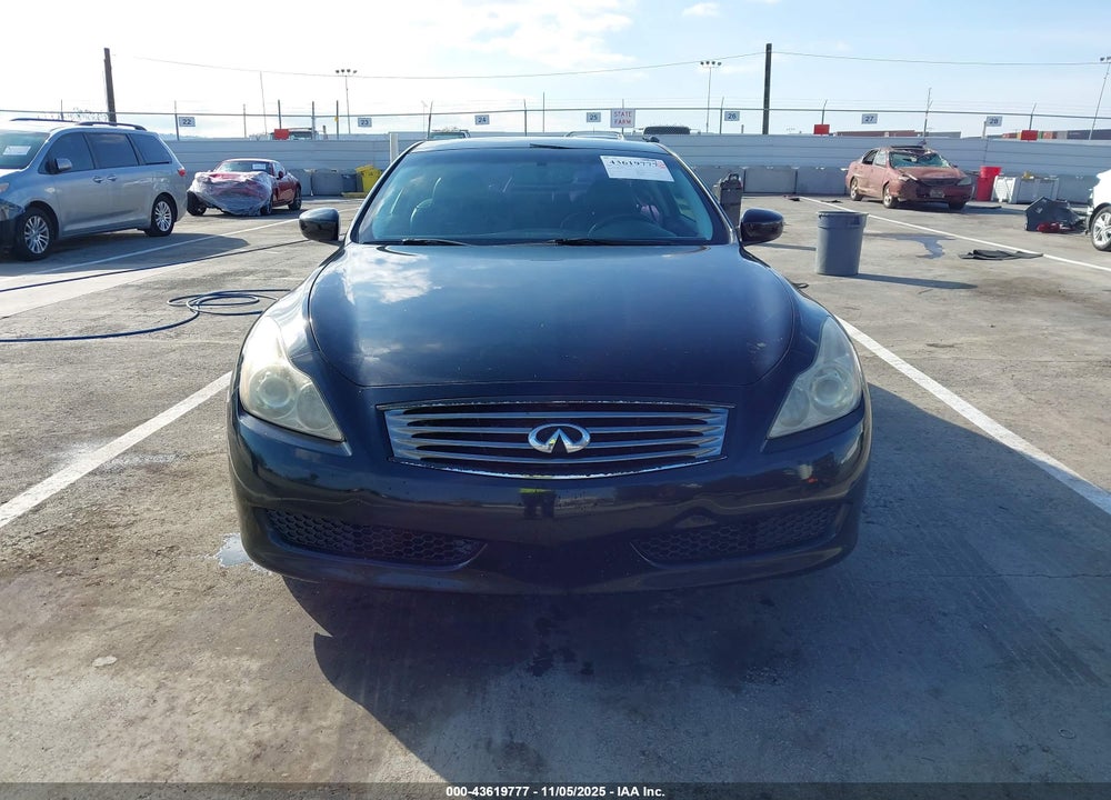2009 INFINITI G37 JOURNEY VIN: JNKCV64EX9M601248