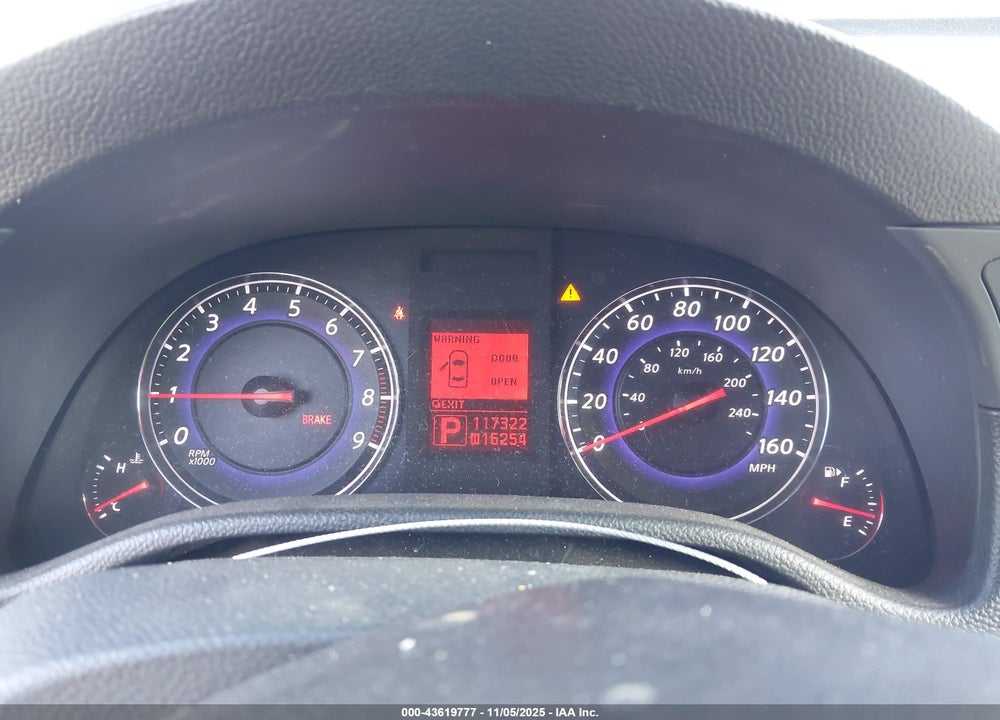 2009 INFINITI G37 JOURNEY VIN: JNKCV64EX9M601248