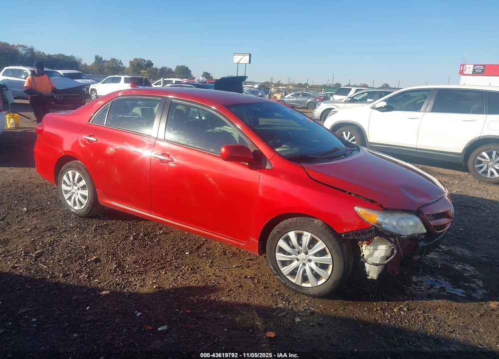 2012 TOYOTA COROLLA LE VIN: 2T1BU4EE5CC826801