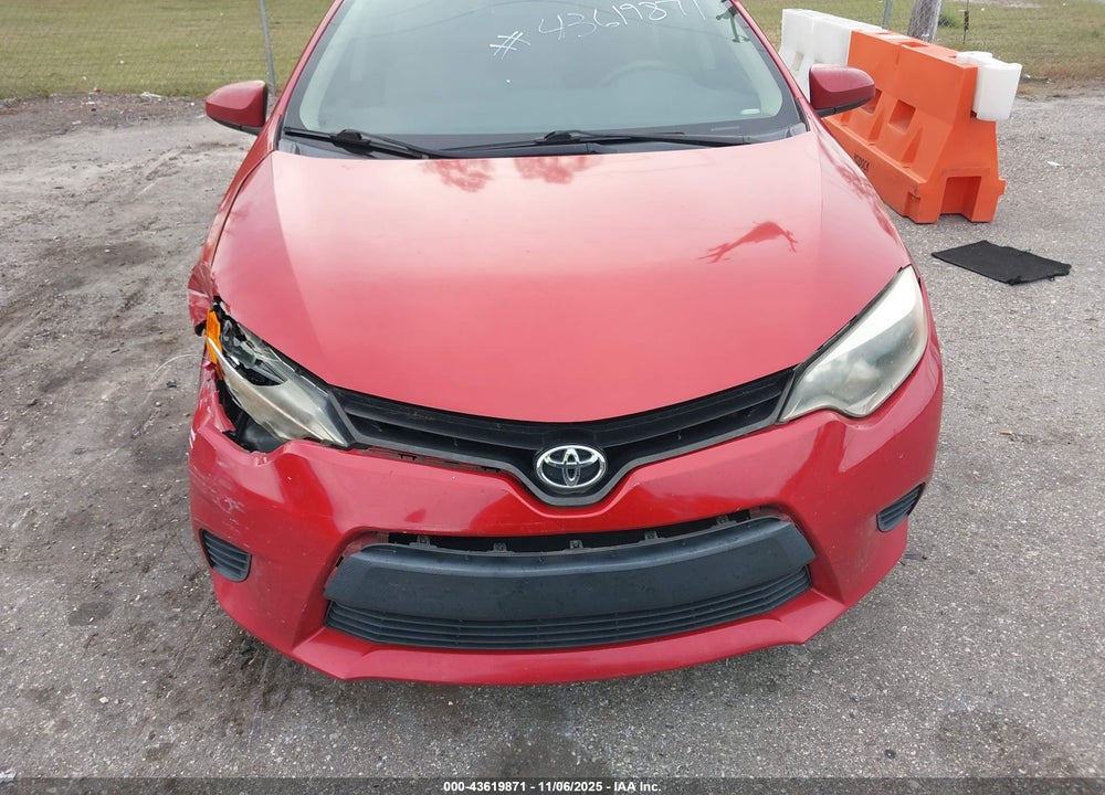 2014 TOYOTA COROLLA LE VIN: 5YFBURHE1EP168874