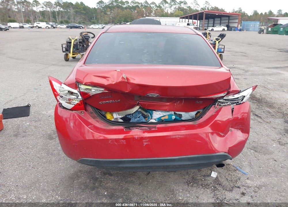 2014 TOYOTA COROLLA LE VIN: 5YFBURHE1EP168874