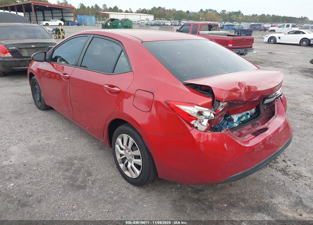 2014 TOYOTA COROLLA LE VIN: 5YFBURHE1EP168874