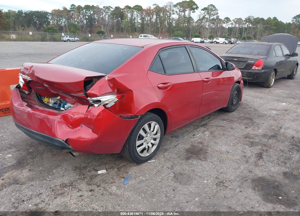 2014 TOYOTA COROLLA LE VIN: 5YFBURHE1EP168874