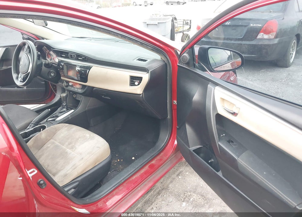 2014 TOYOTA COROLLA LE VIN: 5YFBURHE1EP168874