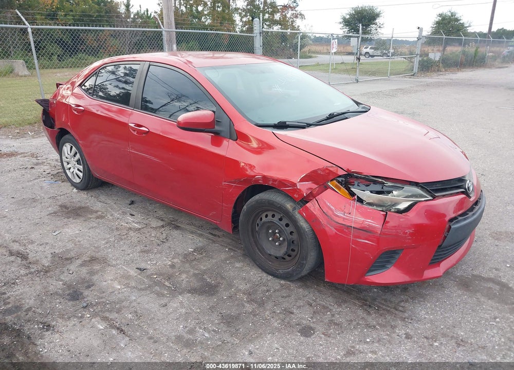 2014 TOYOTA COROLLA LE VIN: 5YFBURHE1EP168874