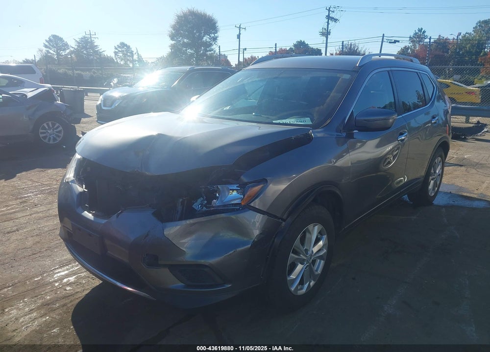 2016 NISSAN ROGUE VIN: JN8AT2MV2GW151611