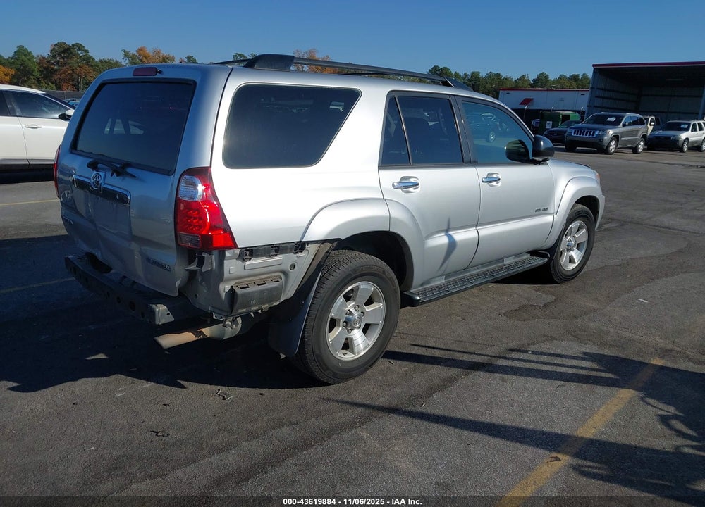 2007 TOYOTA 4RUNNER SR5 V6 VIN: JTEBU14R270123350