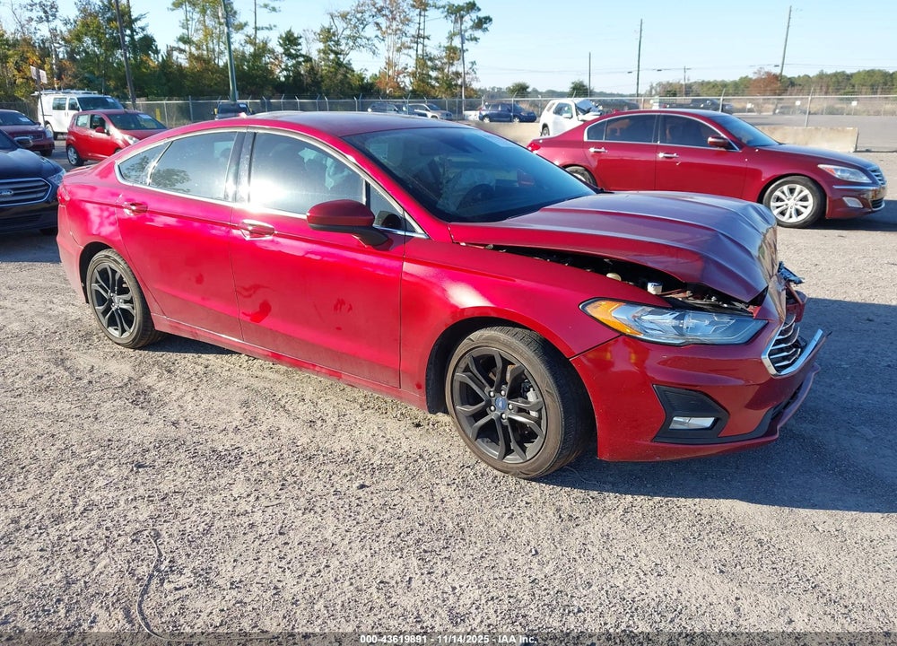 2019 FORD FUSION SE VIN: 3FA6P0HD3KR161741