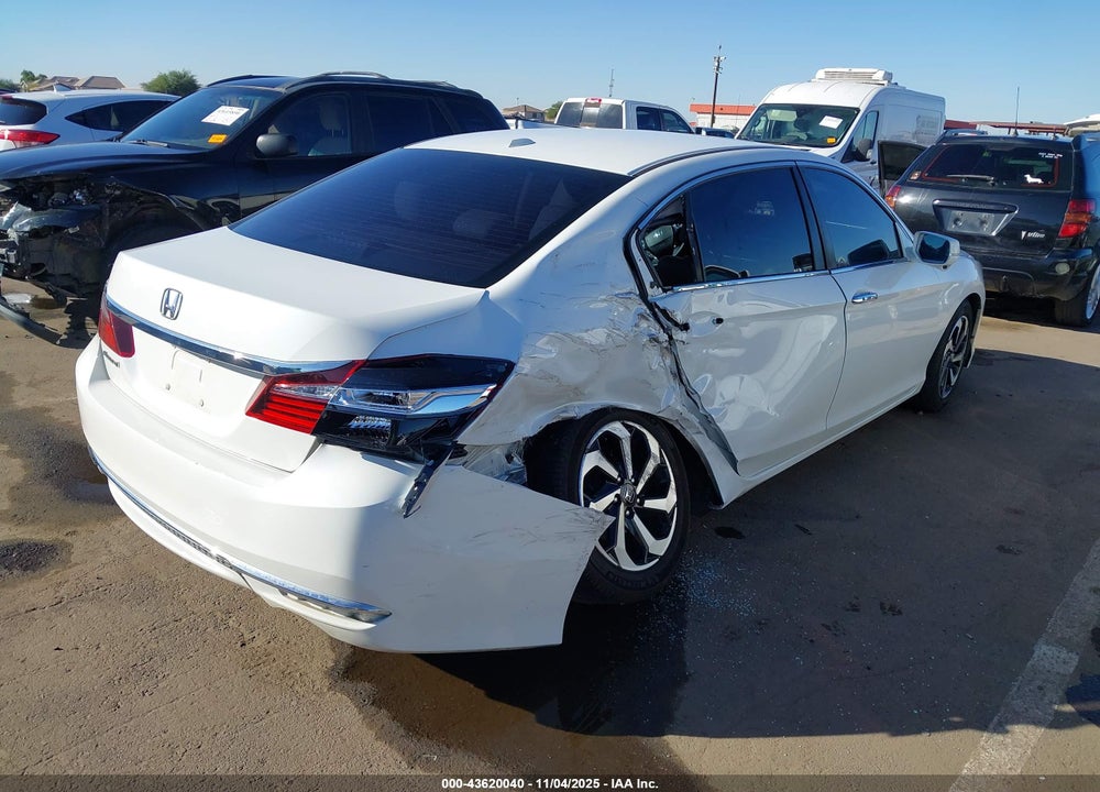 2016 HONDA ACCORD EX-L VIN: 1HGCR2F87GA030288