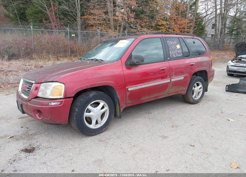2002 GMC ENVOY SLT VIN: 1GKDT13S422356992