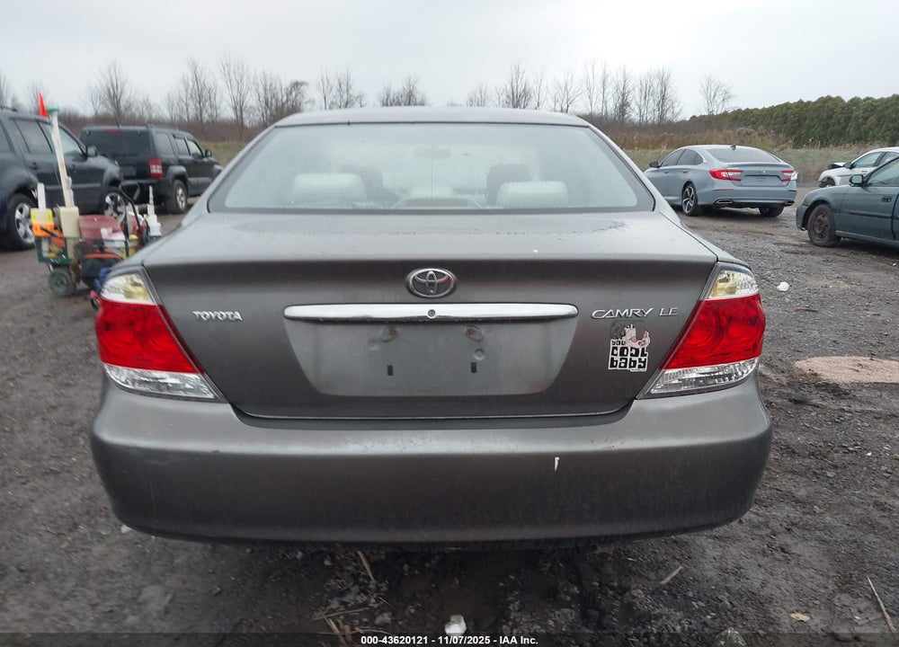 2005 TOYOTA CAMRY LE VIN: 4T1BE32K45U964865
