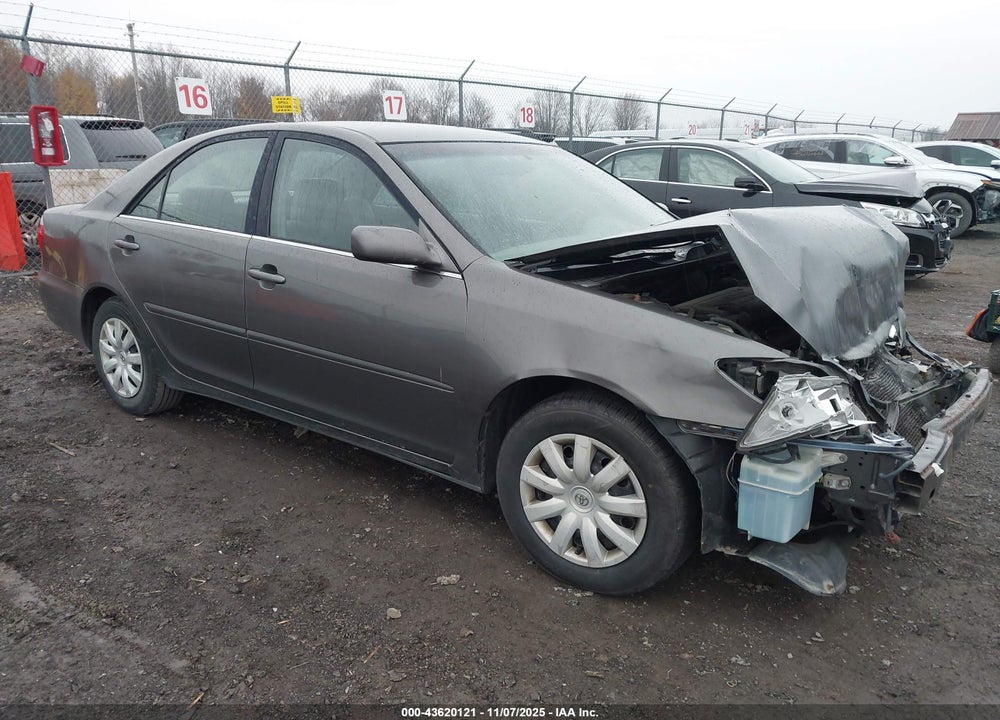 2005 TOYOTA CAMRY LE VIN: 4T1BE32K45U964865