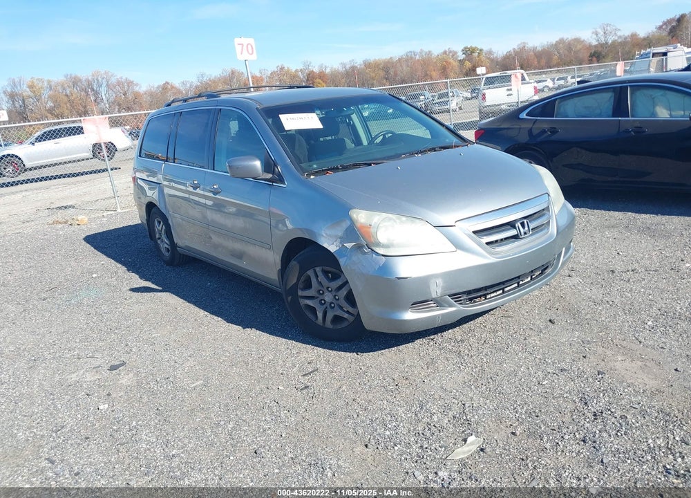 2006 HONDA ODYSSEY EX VIN: 5FNRL38436B049808