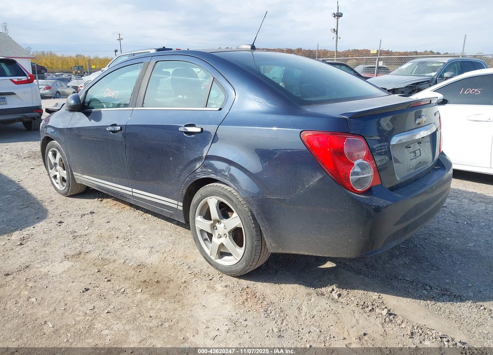2016 CHEVROLET SONIC LTZ AUTO VIN: 1G1JE5SB1G4133721