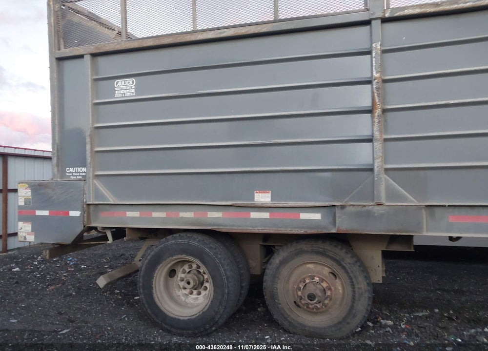 2020 AULICK 38672 TRAILER VIN: 1A9TF3825LU341124
