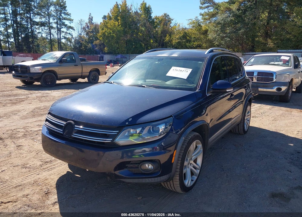 2012 VOLKSWAGEN TIGUAN SEL VIN: WVGAV7AX3CW587754