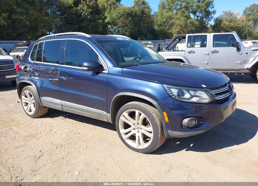 2012 VOLKSWAGEN TIGUAN SEL VIN: WVGAV7AX3CW587754