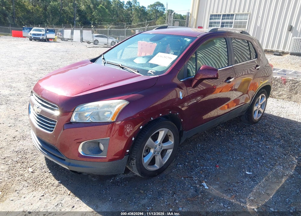 2016 CHEVROLET TRAX LTZ VIN: 3GNCJMSB1GL163700