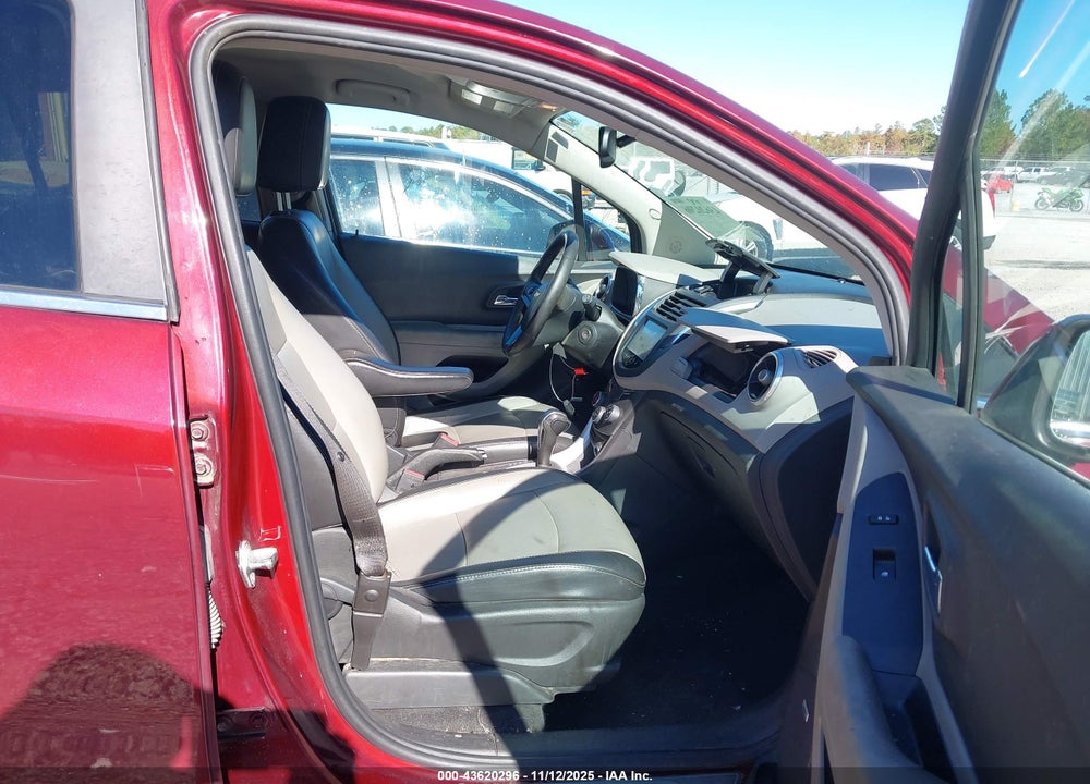 2016 CHEVROLET TRAX LTZ VIN: 3GNCJMSB1GL163700
