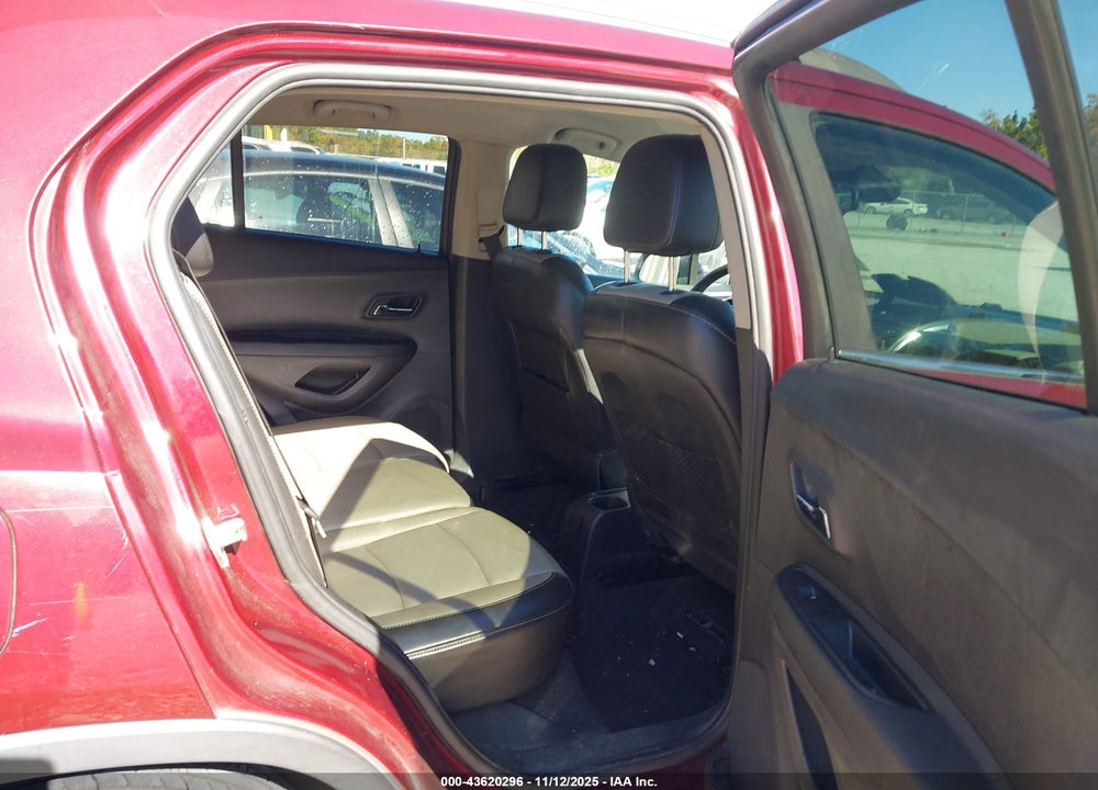 2016 CHEVROLET TRAX LTZ VIN: 3GNCJMSB1GL163700