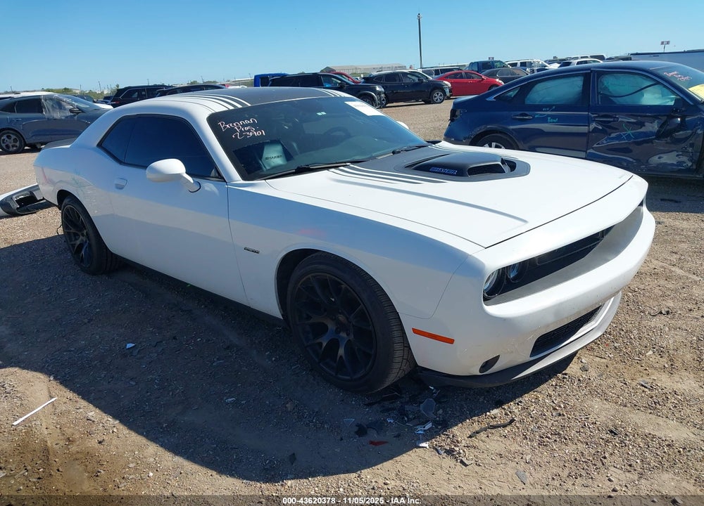 2015 DODGE CHALLENGER R/T PLUS SHAKER VIN: 2C3CDZBT7FH923954