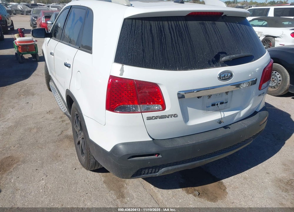 2012 KIA SORENTO EX V6 VIN: 5XYKU4A2XCG298561