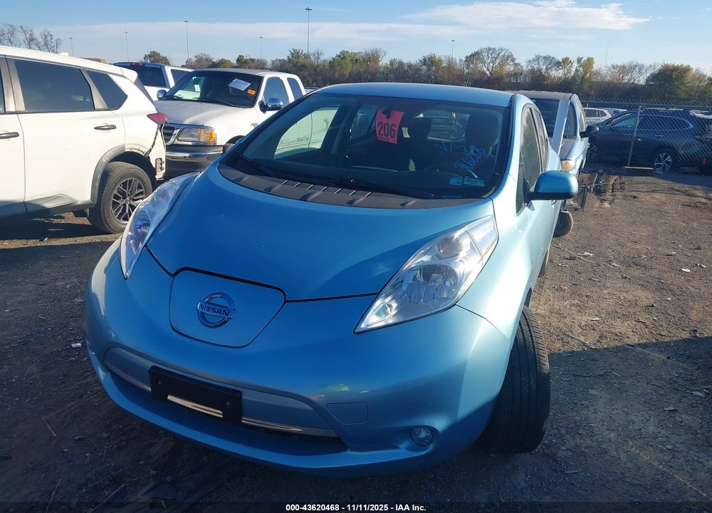 2015 NISSAN LEAF S VIN: 1N4AZ0CP8FC316228