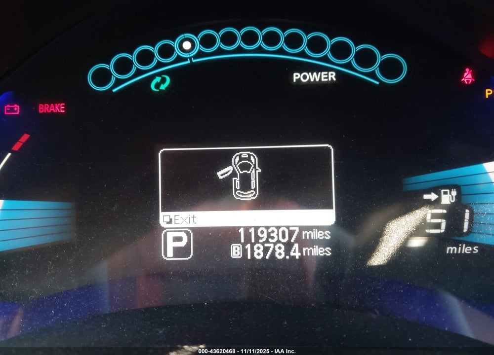 2015 NISSAN LEAF S VIN: 1N4AZ0CP8FC316228