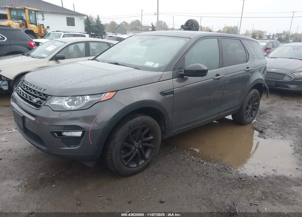 2016 LAND ROVER DISCOVERY SPORT VIN: SALCR2BG5GH590922