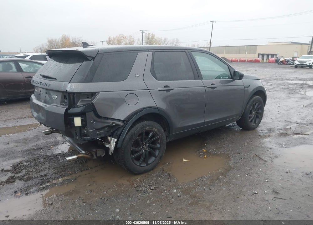 2016 LAND ROVER DISCOVERY SPORT VIN: SALCR2BG5GH590922