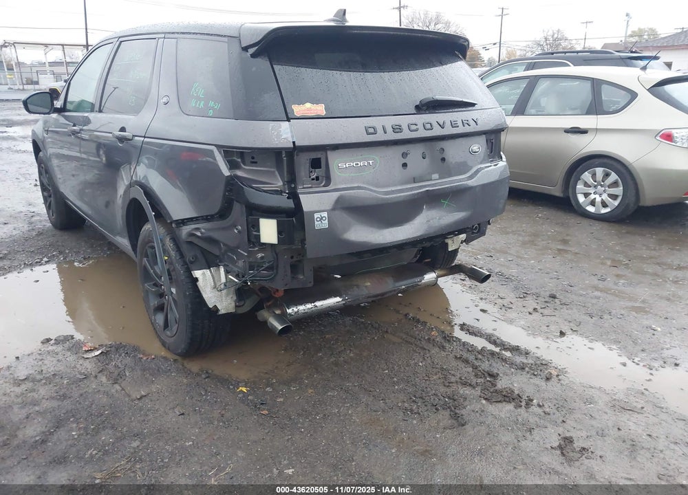 2016 LAND ROVER DISCOVERY SPORT VIN: SALCR2BG5GH590922