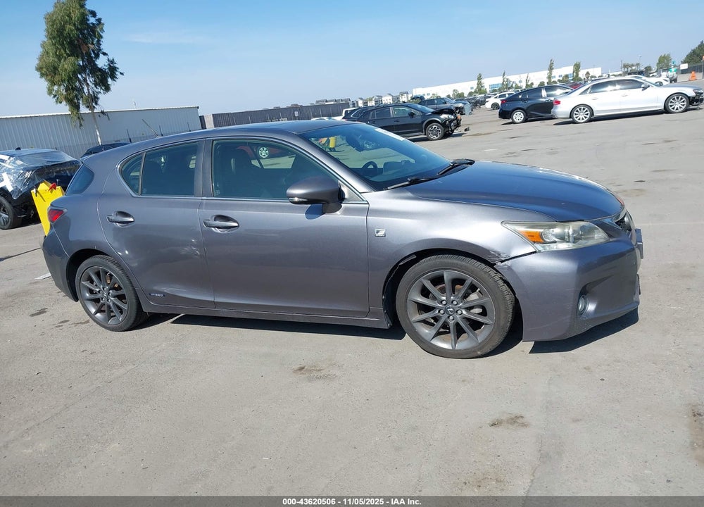 2013 LEXUS CT 200H VIN: JTHKD5BH3D2168916