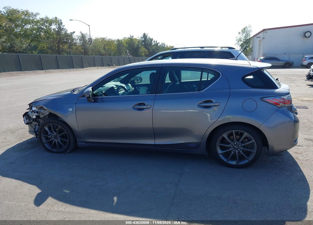 2013 LEXUS CT 200H VIN: JTHKD5BH3D2168916