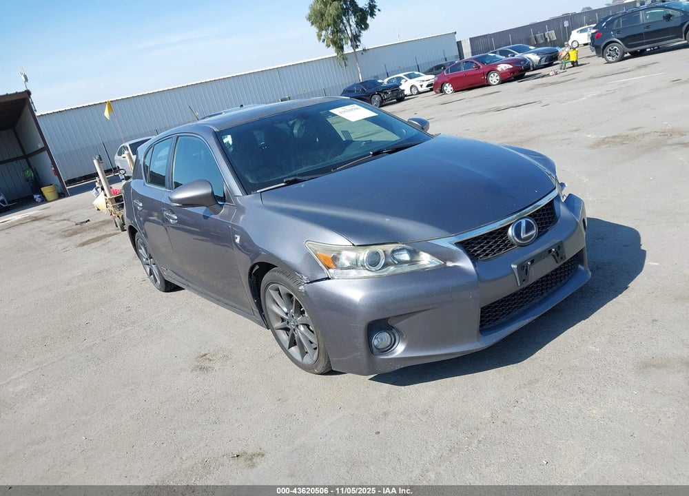 2013 LEXUS CT 200H VIN: JTHKD5BH3D2168916