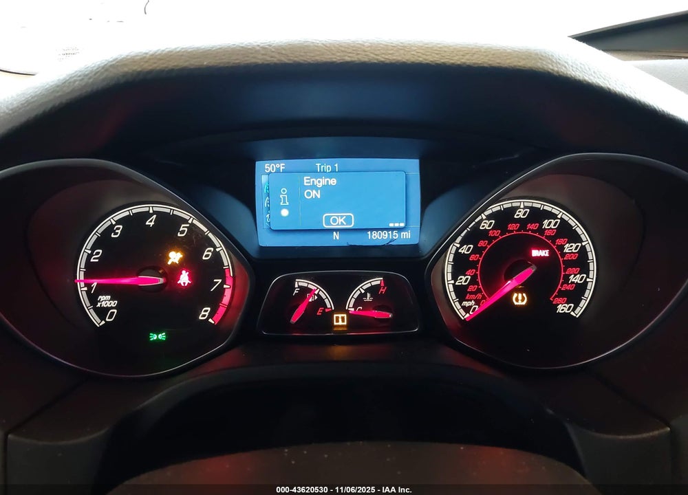 2014 FORD FOCUS ST VIN: 1FADP3L90EL402802