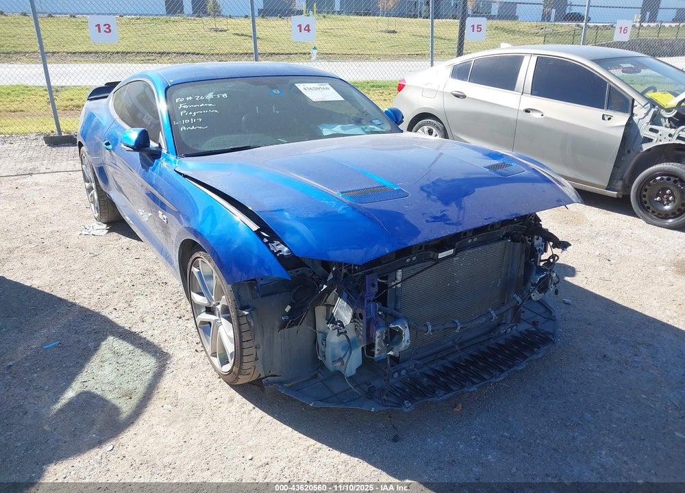 2018 FORD MUSTANG GT PREMIUM VIN: 1FA6P8CF1J5162783