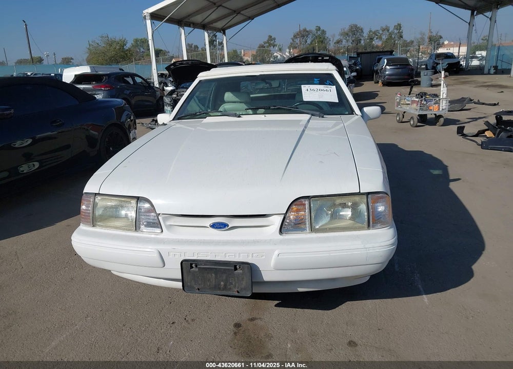 1993 FORD MUSTANG LX VIN: 1FACP44E1PF183489