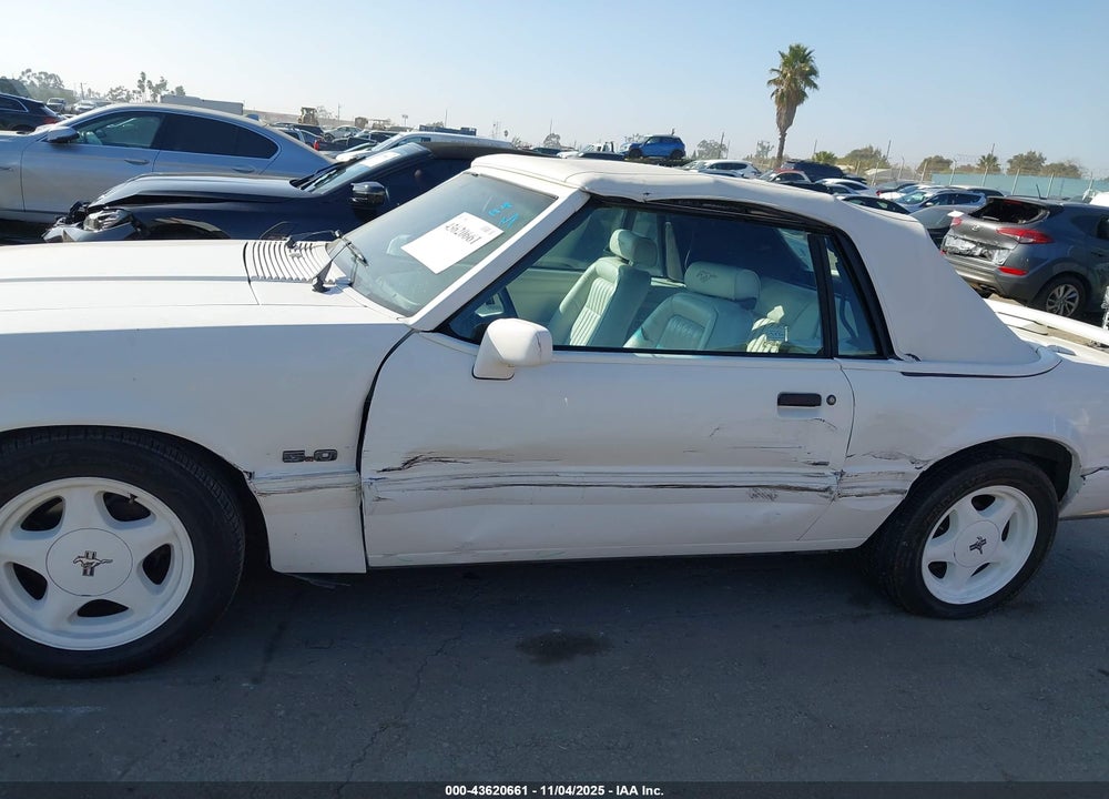 1993 FORD MUSTANG LX VIN: 1FACP44E1PF183489