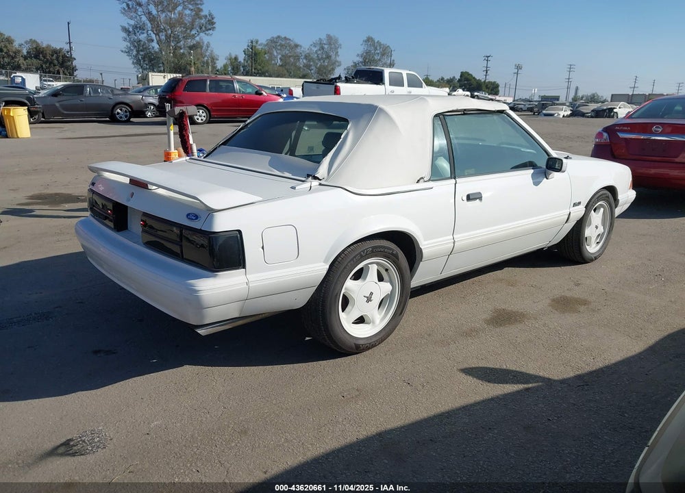 1993 FORD MUSTANG LX VIN: 1FACP44E1PF183489
