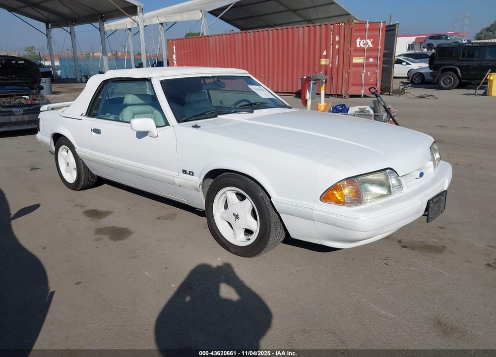 1993 FORD MUSTANG LX VIN: 1FACP44E1PF183489