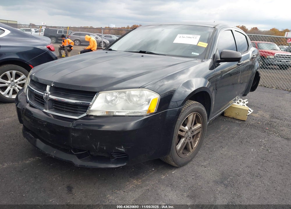 2010 DODGE AVENGER EXPRESS VIN: 1B3CC1FB1AN206257