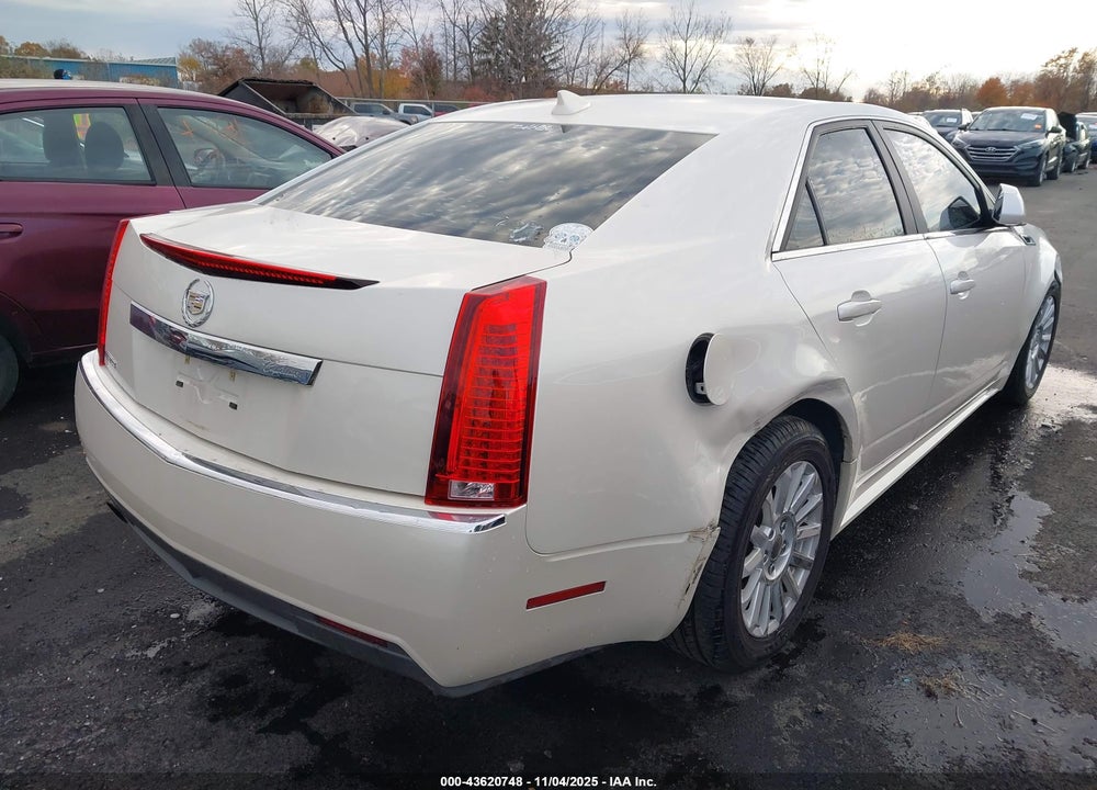 2012 CADILLAC CTS VIN: 1G6DA5E51C0144289
