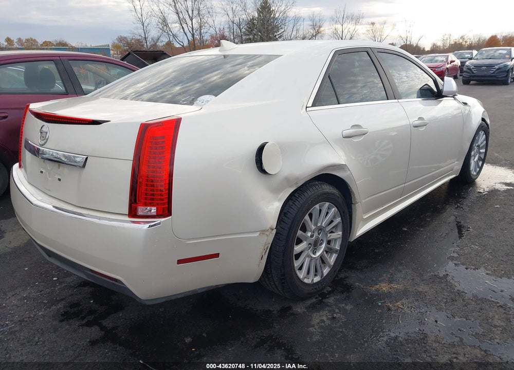 2012 CADILLAC CTS VIN: 1G6DA5E51C0144289