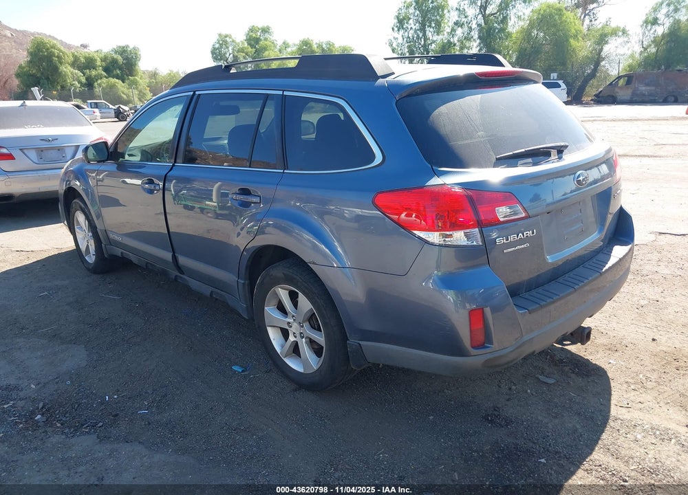 2013 SUBARU OUTBACK 2.5I PREMIUM VIN: 4S4BRCGC8D3279858