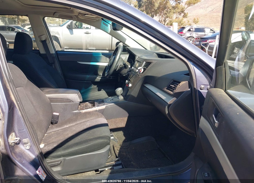2013 SUBARU OUTBACK 2.5I PREMIUM VIN: 4S4BRCGC8D3279858